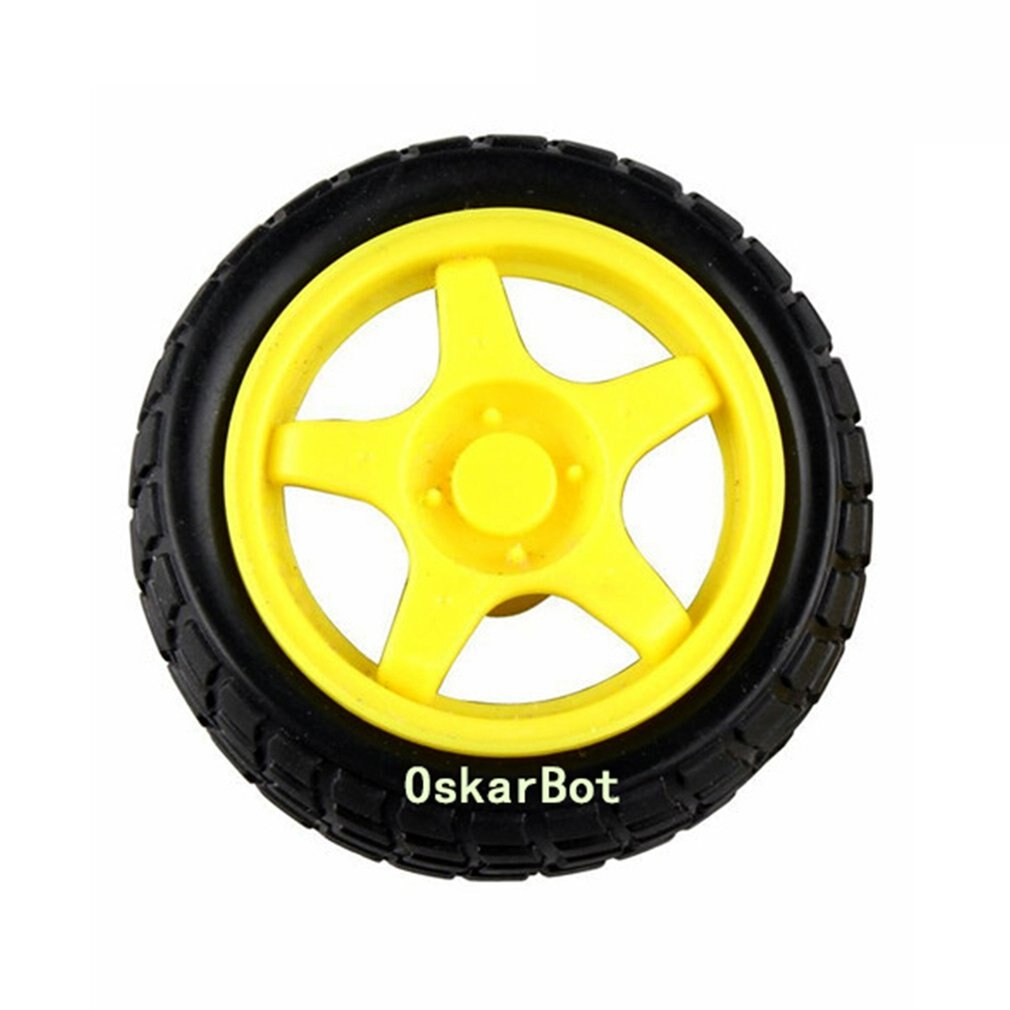 TT Motor Smart Car Robot Gear Motor supporting wheels a / smart car chassis motor / robot car wheels: Wheel
