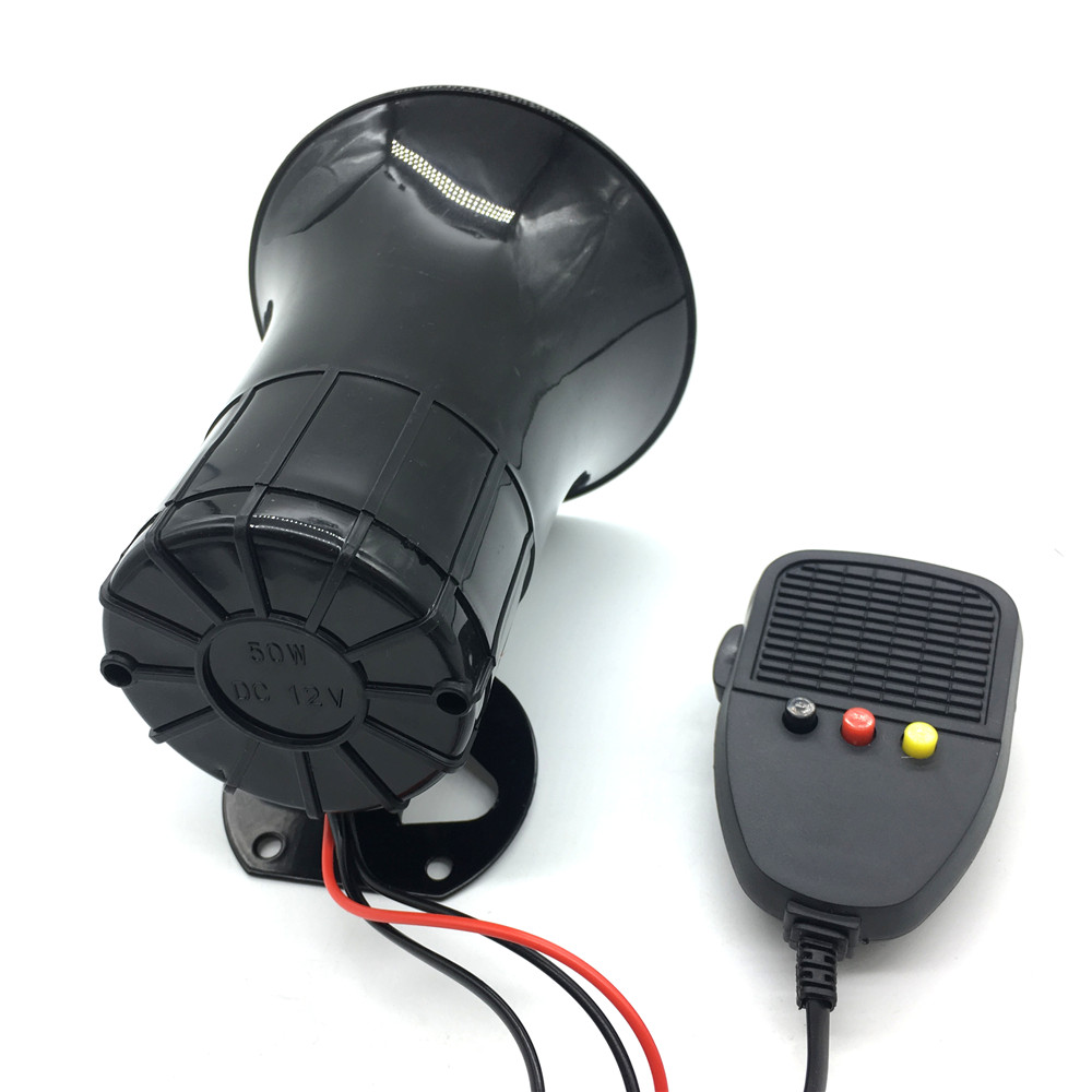 Klaxon de moto | 3 sons, 12V DC, Auto 3 tons, Police, moto, 3 voix, sirène, haut-parleur, alarme, 130dB