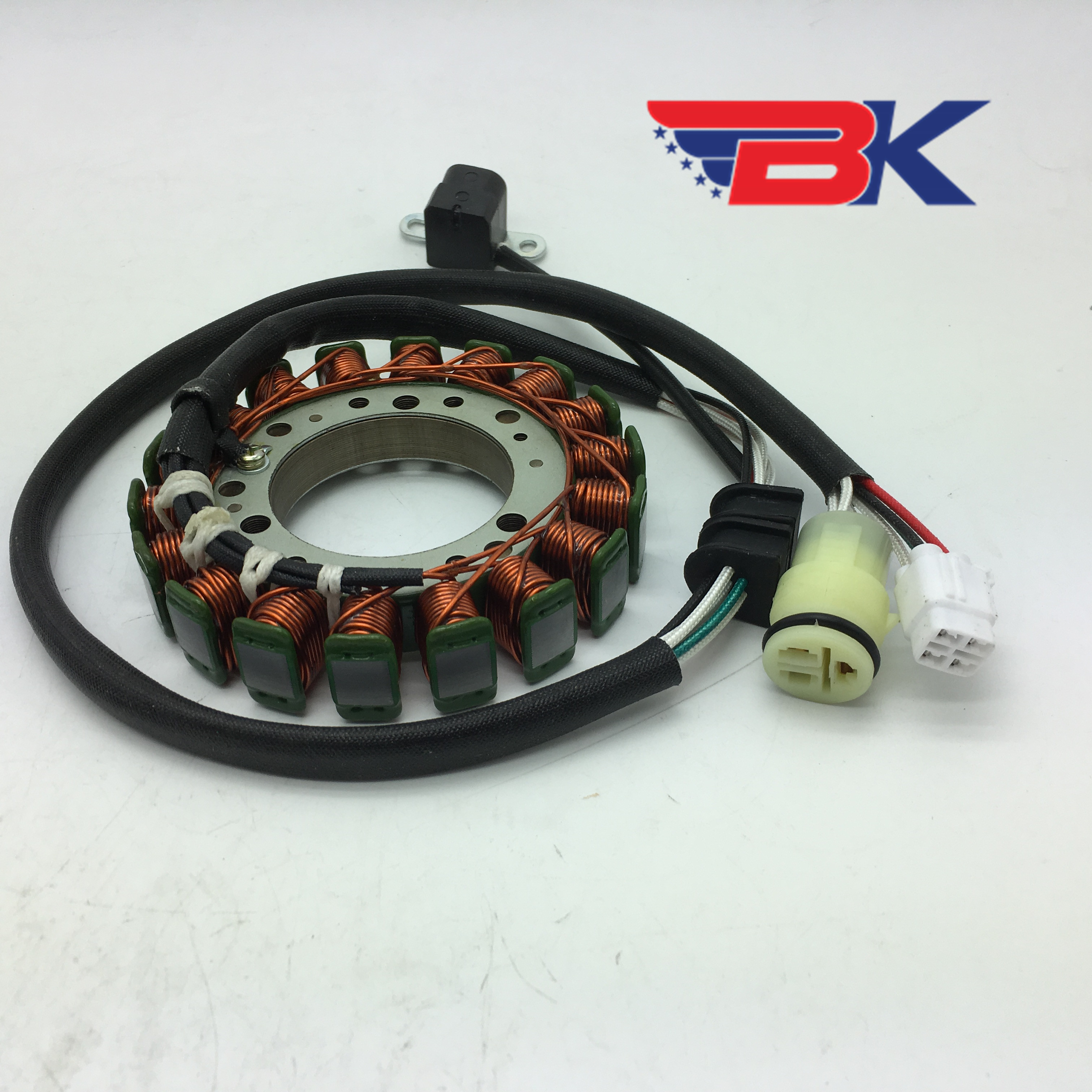 Magneto bobina de carga del estátor para Yamaha ATV KODIAK 400 YFM400 2000-2006 generador Piezas de motocicleta