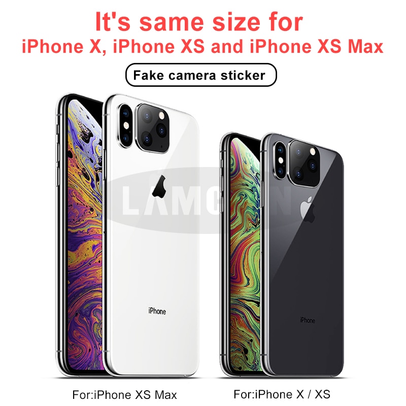 Kamera Objektiv Aufkleber Für Iphone X Xs Max Zweite Ändern 11 Pro Max 11pro Aufkleber Geändert Kamera Abdeckung Titan Legierung 10 Protector