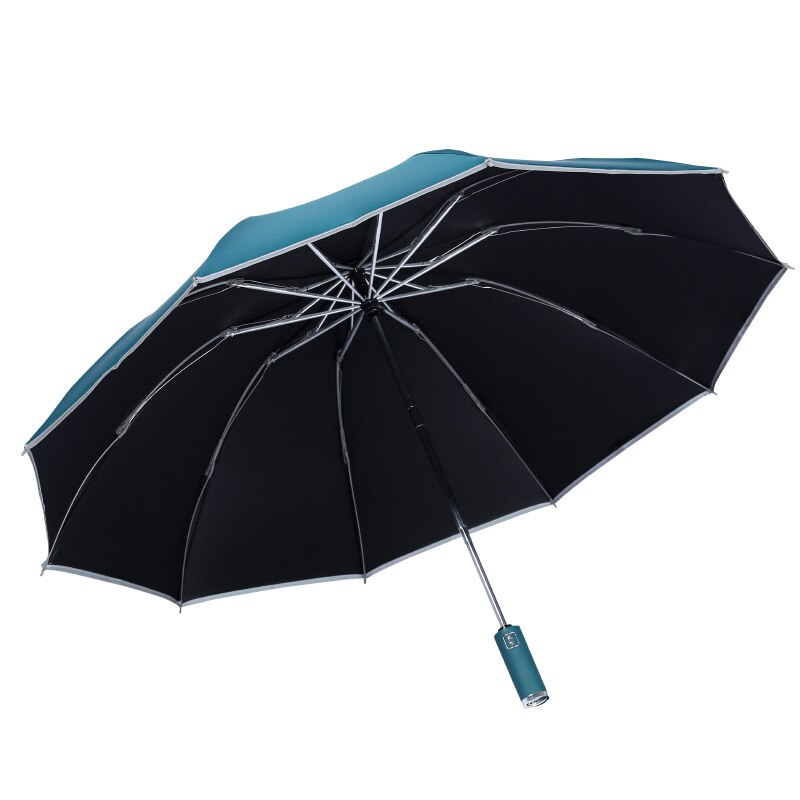 Inverted Umbrella Windproof Women&#39;s Anti-UV Male Man Automatic Folding Umbrella Reflective Rain Sun Reverse Umbrella