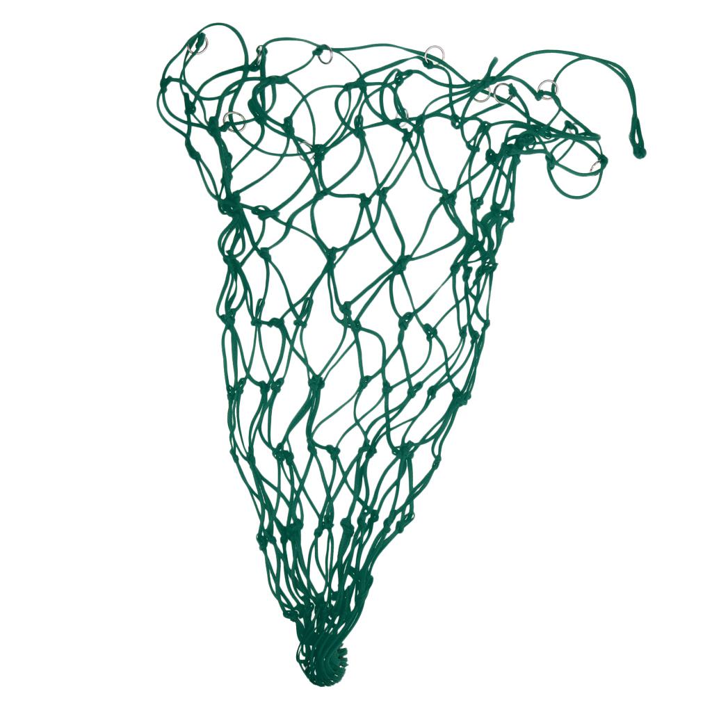 Horse Slow Feed Hay Net Bag Braided Nylon Horse Haylage Mesh Feeder