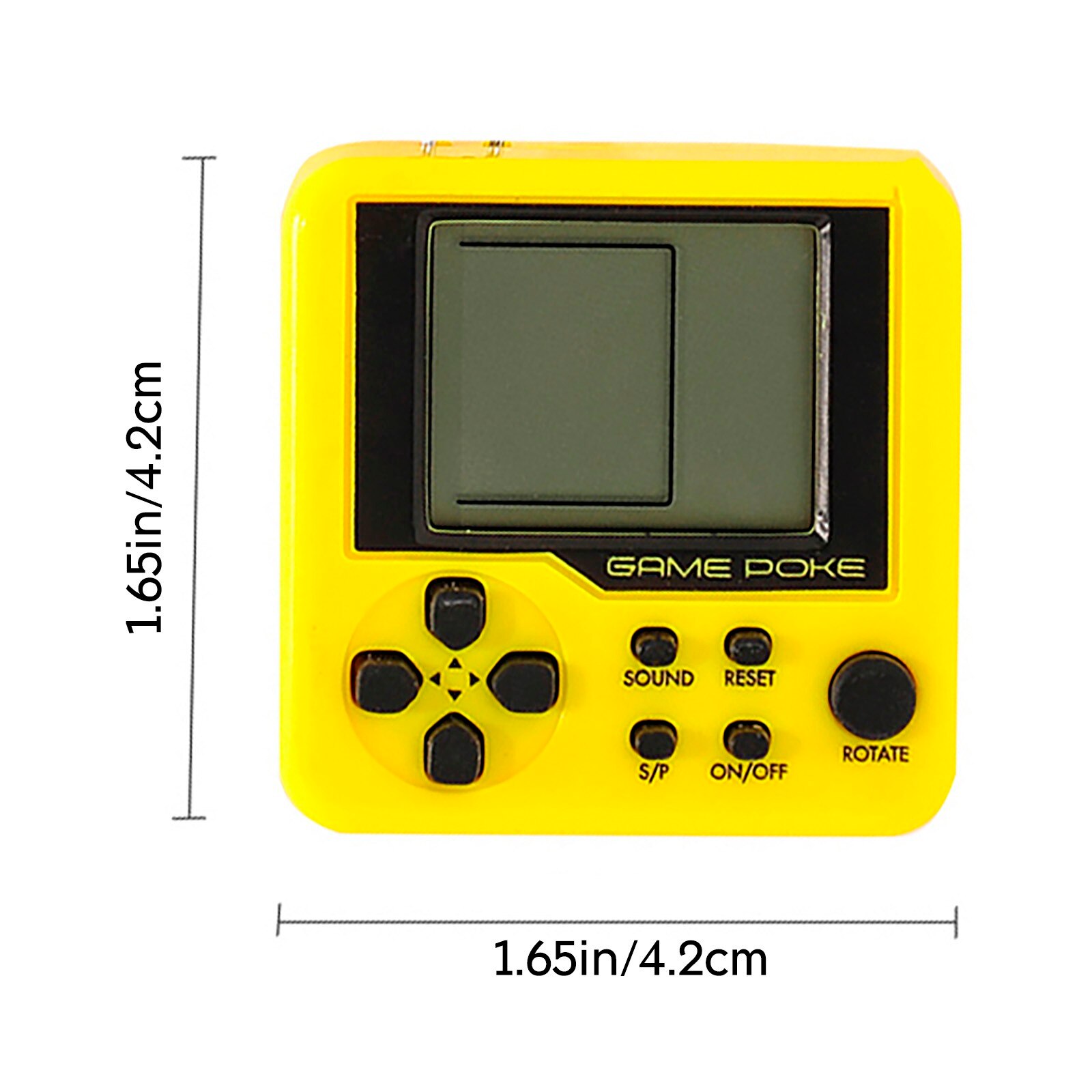 Vierkante Handheld Game Machine Klassieke Nostalgische Handheld Van Post-80s Generatie Educatief Leuk Speelgoed Nieuw Speelgoed Voor Kinderen