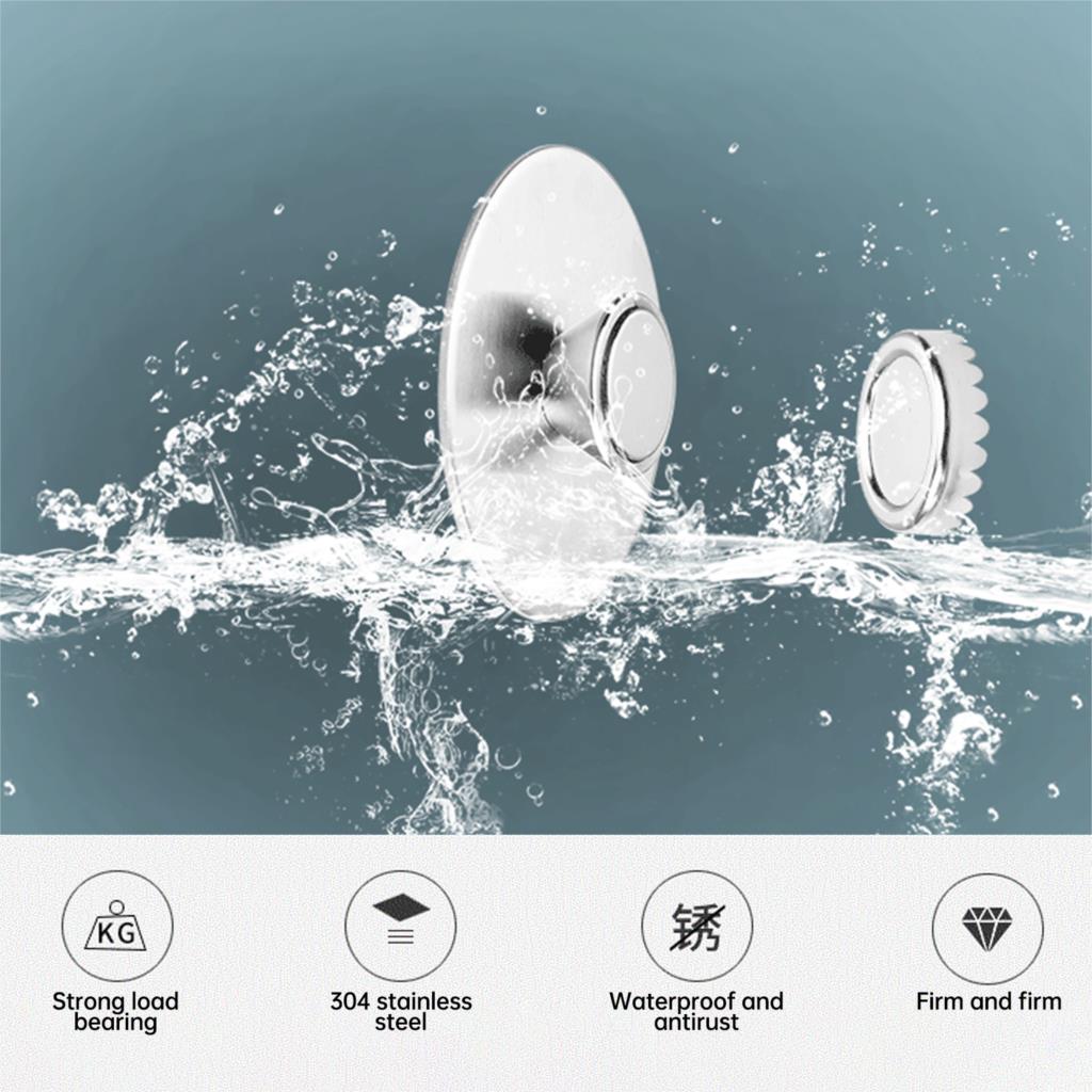 Kreatywna ściana magnetyczna mydelniczka łazienka odpływ łazienkowy mydelniczka półka z przyssawką magnetyczna przenośna pamięć masowa uchwyty