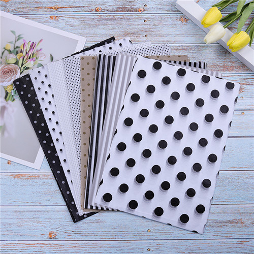 100 ark/pose 21 x 30cm retro farverigt silkepapir indpakning håndværkspapir gør-det-selv-foldning håndlavet papir festindretning gør-det-selv-indpakning: 80 stk heibai