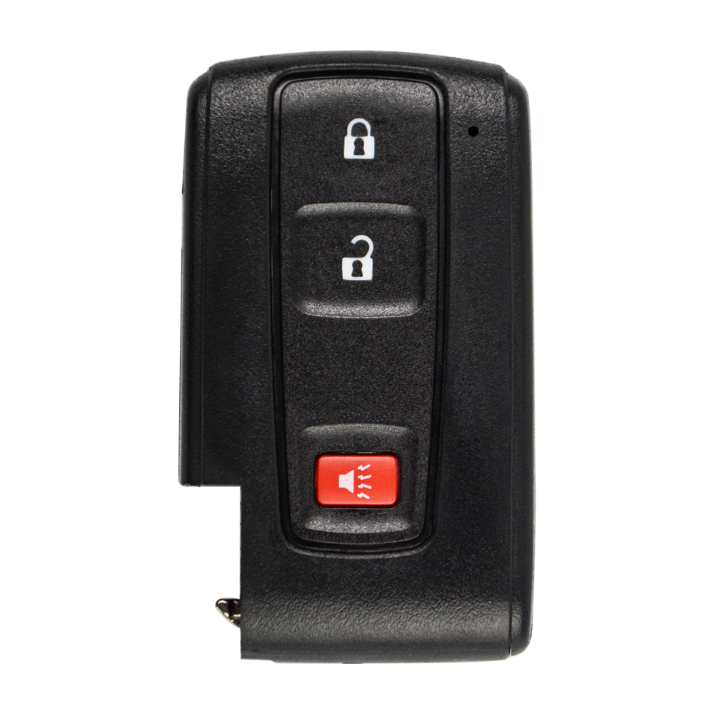 OkeyTech Remote Car Key Shell For Toyota Prius 2004 Corolla Verso Camry 2/3 Button Replacement Smart Car Key Case Cover Fob