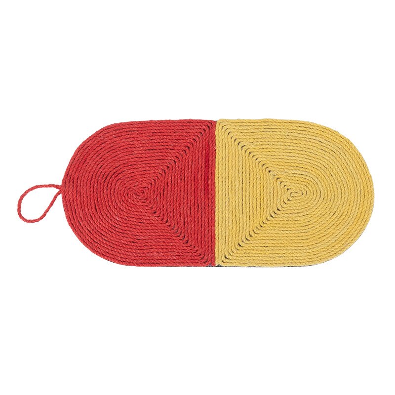 Mata robić drapania kota naturalny sizal filc trwały drapak dla kota kaktus w kształcie sizalu mata robić drapania dla kotów meble ochronne: 5