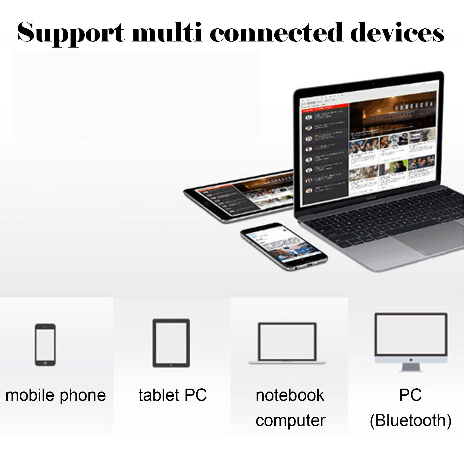 Keyboard Wireless Mini Laptop Touchpad Iphone Bluetooth For Android Windows Multifunction Teclado Keyboard Phone Accessories