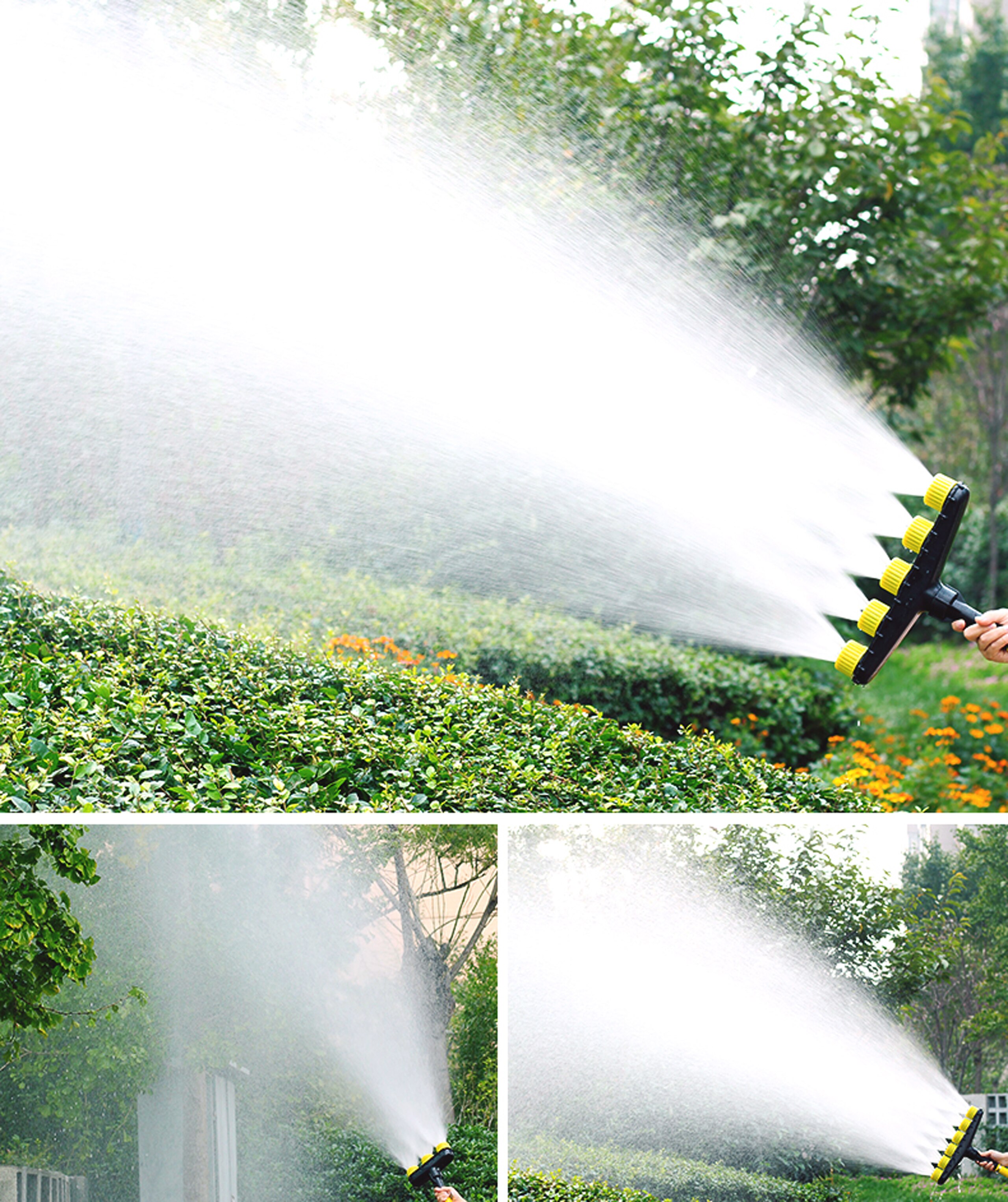 Ugelli per atomizzatore agricolo irrigatori per acqua da giardino prato grande flusso ugello regolabile strumento per irrigazione di verzura agricole