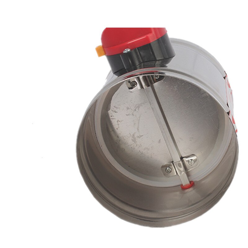 150mm electric damper ,220V electric damper used for smoke pipe or air fresh pipe of garage or basement
