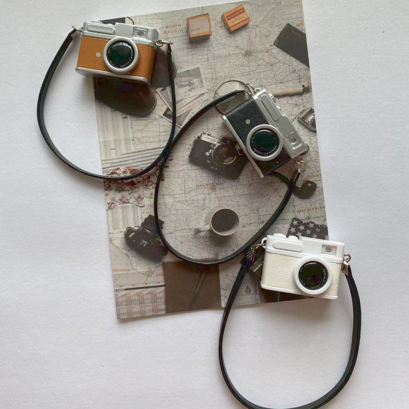 Camera Refrigerator Sticker Magnet 3D Three-dimensional Magnet Home Decoration