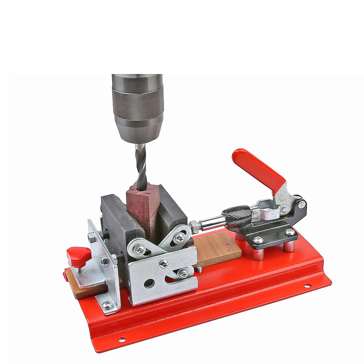 Economy Pen Blank Central Drilling Vise Drilling Self-centering Pliers Bench Drill Fast Flat Vice Flat Tongs