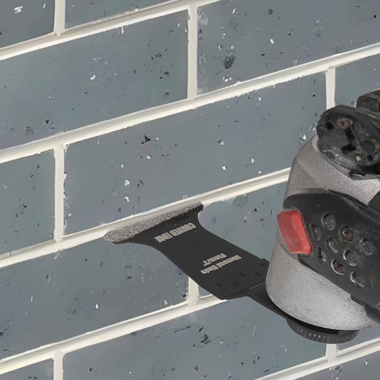 Verater 5Pack Oscillerende Multitool Swing Diamond Blades Mortel Zaagblad Nauwkeurig voor het verwijderen van voegen Luchtsteen Beton