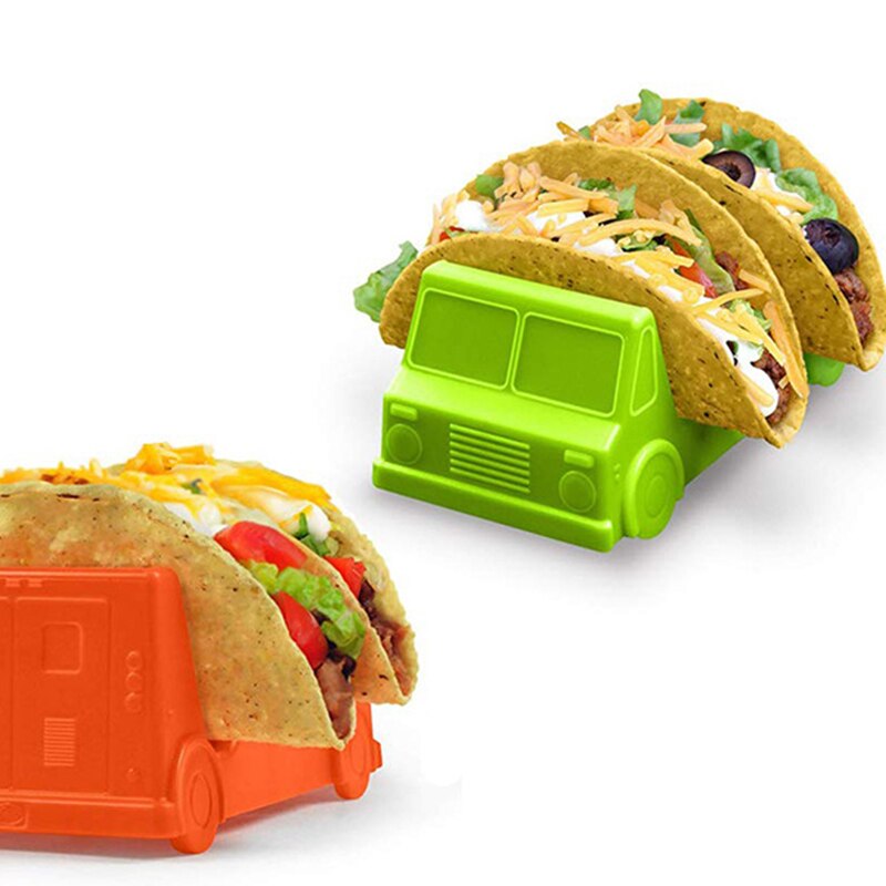 Plastic Taco Holder Pancake Storage Shelf Pizza Pie waffle Display Stand Plate Fried Food Cooling Drain Tray Rack