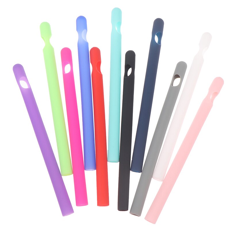 Funda de silicona blanda Compatible con lápices, funda protectora para iPad, Tablet, Touch Pen, Stylus, funda antipérdida