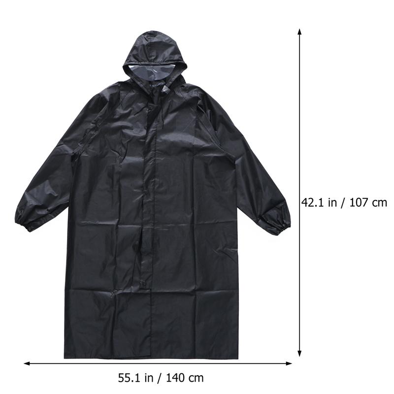 30 x 25 x 3cm paksu tuulitakki oxford canvas pitkä työvakuutus sadetakki sadetakki miesten ja naisten sadetakki kangas