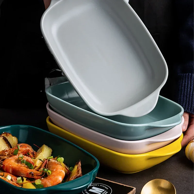 JXPAN-Ustensiles de cuisine en porcelaine, accessoires de cuisson, pour four, poêles en céramique, bar