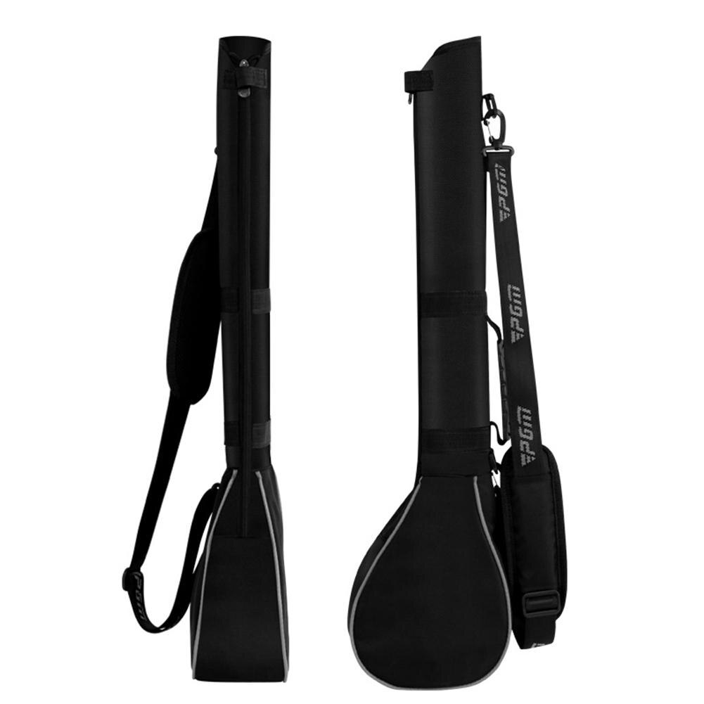 HobbyLane Portable Lightweight Golf Clubs Carry Bag with Three Clubs Mini Nylon Golf Clubs Travel Bag: silver edge