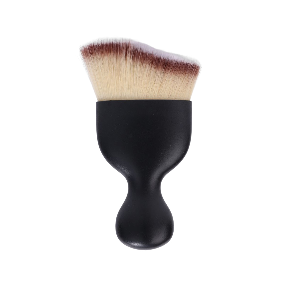 Brosse de nettoyage d'intérieur de voiture, Console centrale, sortie d'air, lavage doux avec couvercle de coque, dépoussiérage automatique des crevasses: Bleu
