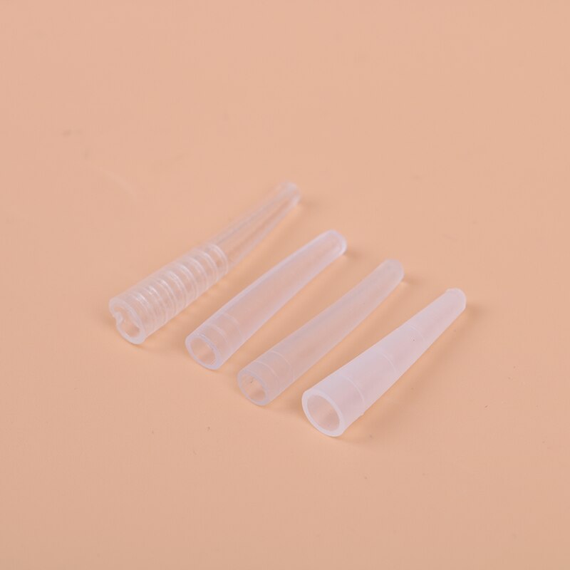 10 pièces/ensemble housse de protection en plastique greffage cils pince à épiler Silicone couvre conseils pince à épiler protéger les cas cils outils