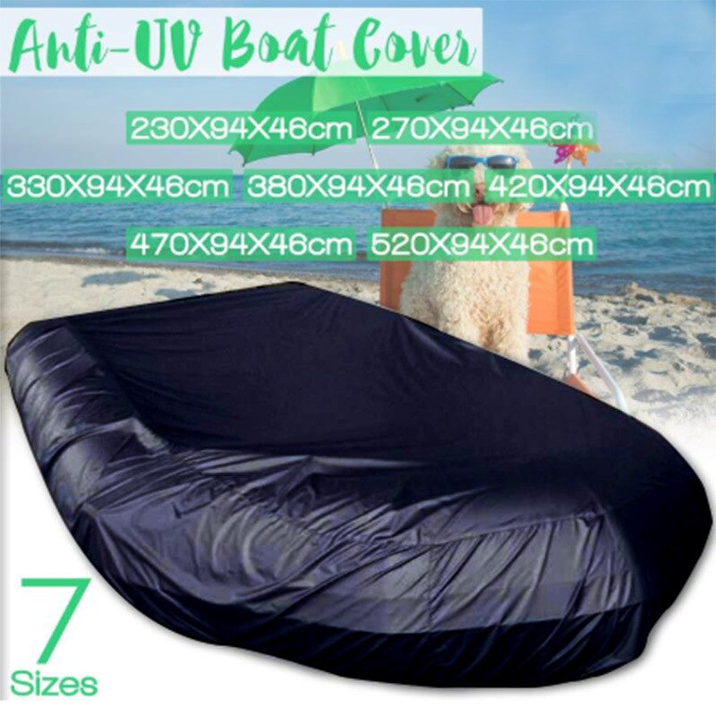 7.5ft ~ 17ft Boot Cover Waterdicht Stofdicht Voor Opblaasbare Boot, Kajak, Zware Boot, Vissen Rubberboot