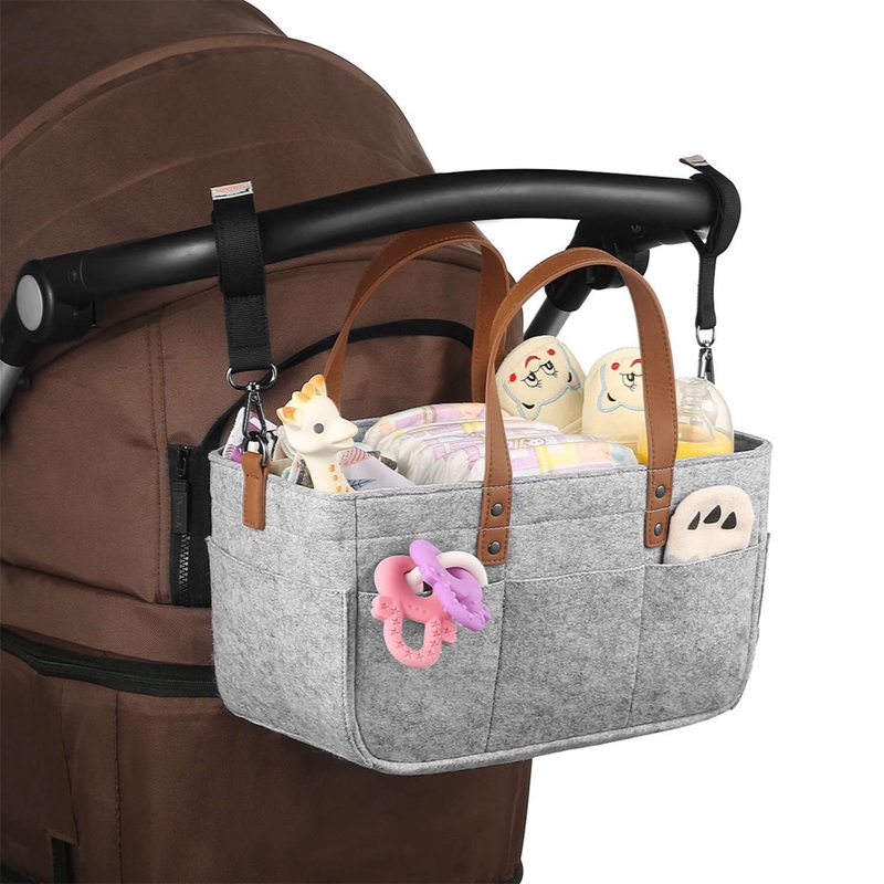 Baby filt förvaring barnkammare korg spädbarn blöja väska med handtag caddy byta blöja barn förvaring bärare stor ficka