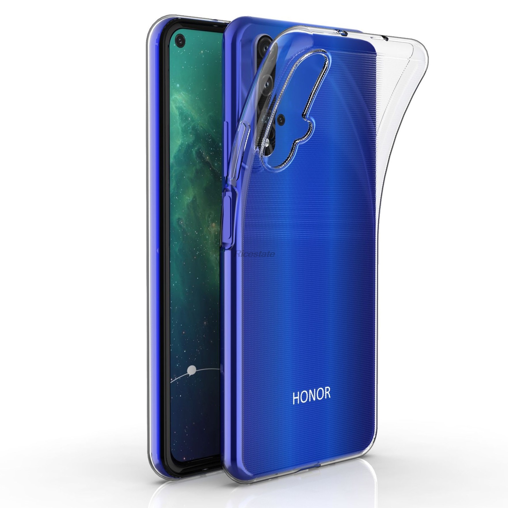 Doorzichtig hoesje voor Huawei Nova 5T Ultradunne doorzichtige hoes Huawei Nova 5T Transparant Zacht siliconen TPU Telefoon achterkant
