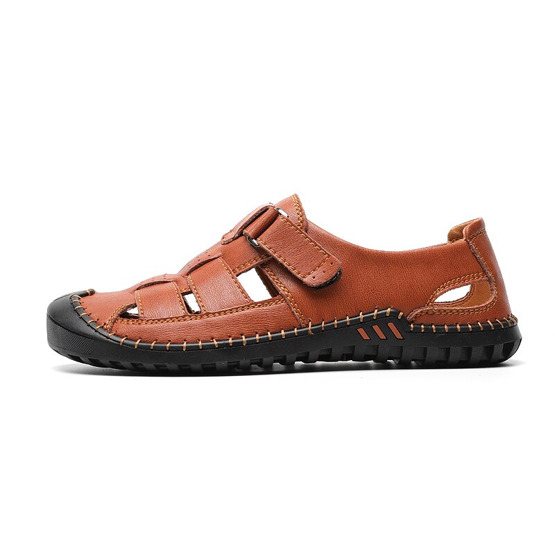 Sandalen cuir rubber heren sandel sandalle hombre sandalia work playa sandalen-heren leer maat zandalias heren erkek romanas man