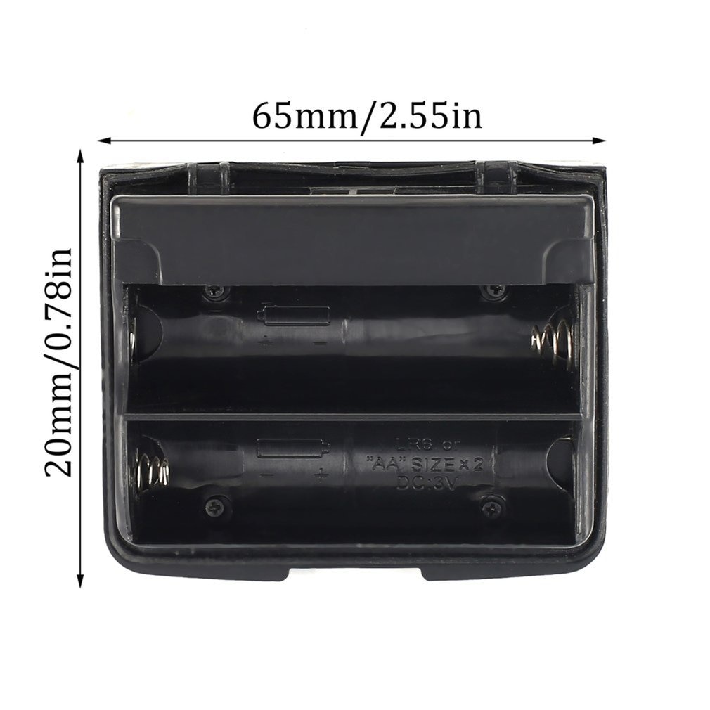 For Yaesu Battery Pack Walkie Talkie Vx-5r Vx-6r Vx-7r Fba-23 Battery Case Vx-710 Support 2 Aa Alkaline Battery Case Bags