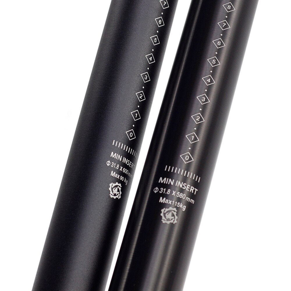 Fiets Zadelpen Voor Brompton 3 Zestig Pike Element Jr/Yt Vouwfiets 31.8*580Mm/600Mm aluminium Zadelpen 329G Fietsonderdelen