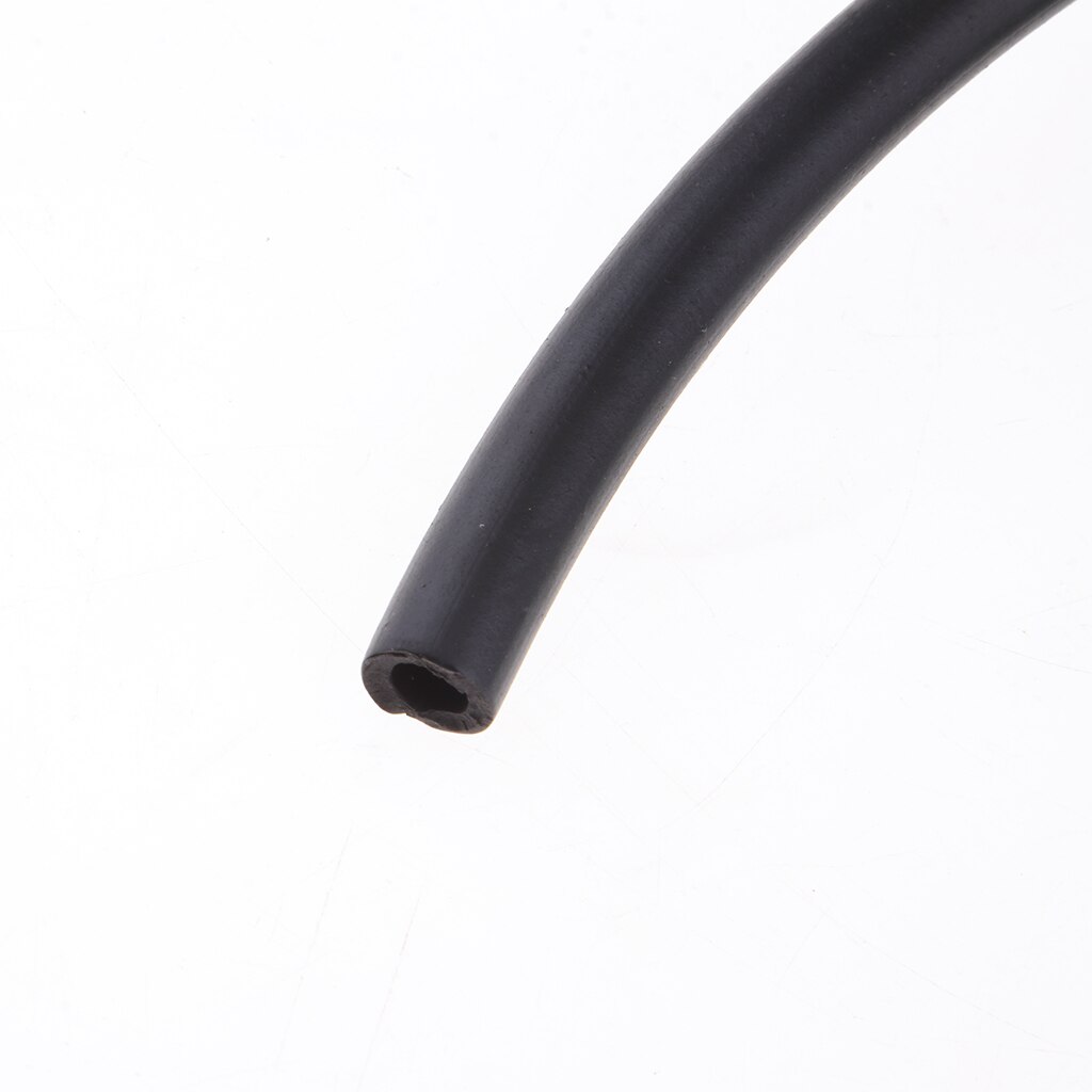 Id 5mm od 8mm 100cm brændstofrør motorcykel benzin dieselslange, gummi