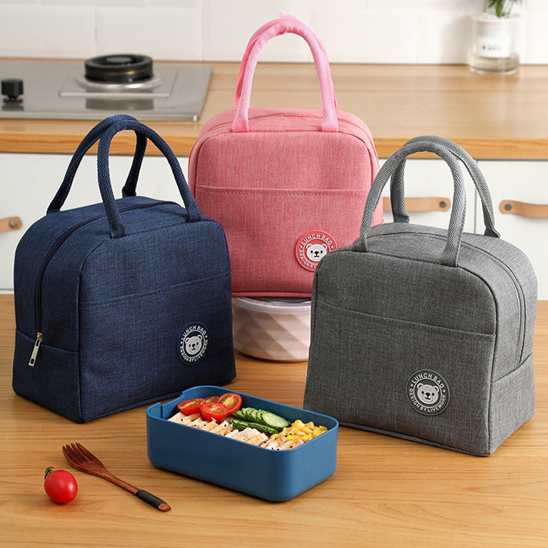 Lunchbox Tasche Eis beutel Bento Kasten Lebensmittel behälter Isolierung Paket thermische Lebensmittel Picknick Taschen Beutel für Mädchen freundlicher