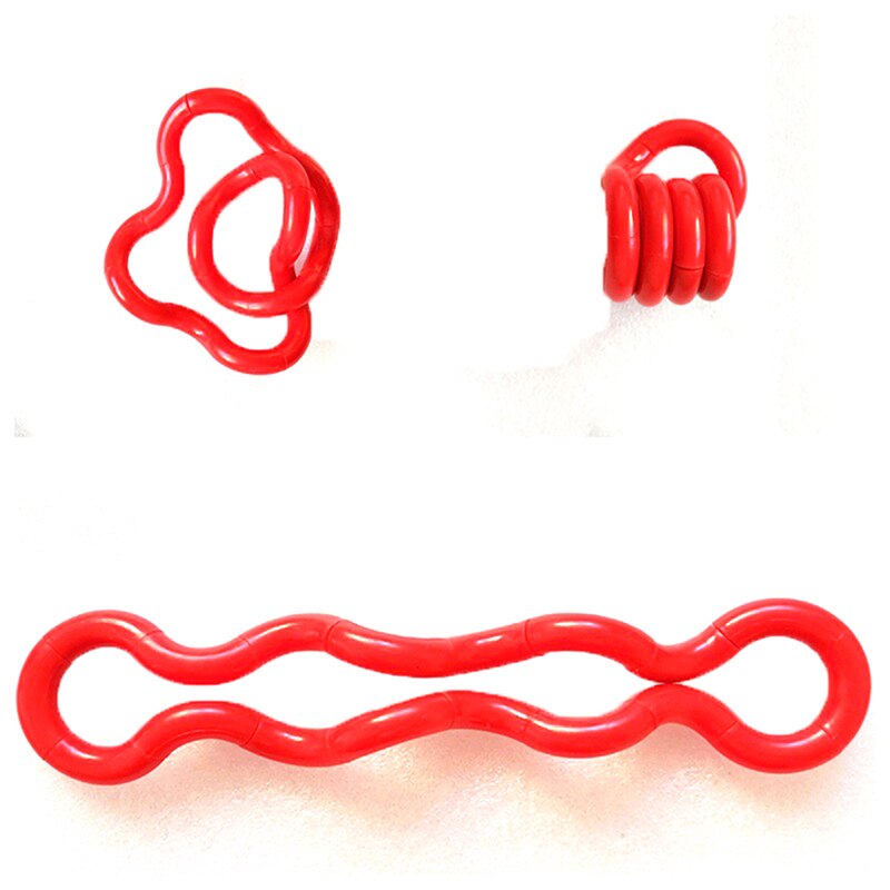 Adult Decompression Toy Fidget Anti Stress Toy Twist Child Deformation Rope Perfect For Stress Kids To Play Toys Random Send: RD