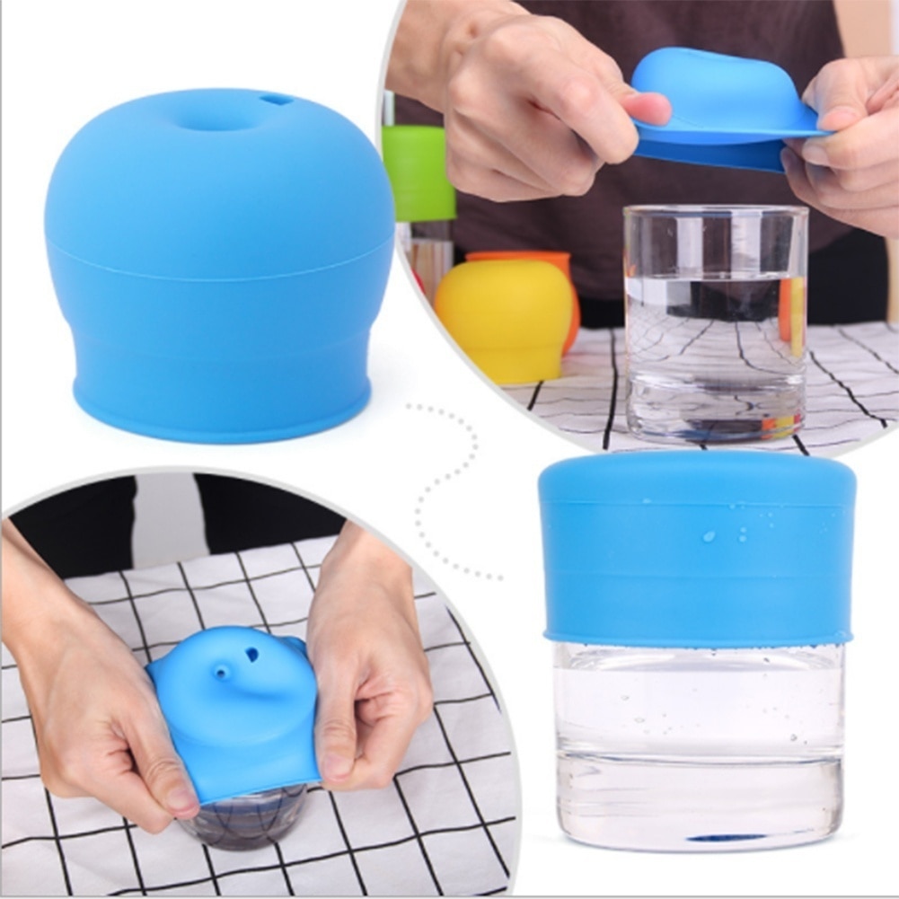 Siliconen Sippy Cup Deksels Stro Spill-Proof Cup Cover voor Water Fles Mason Jar Baby Peuter