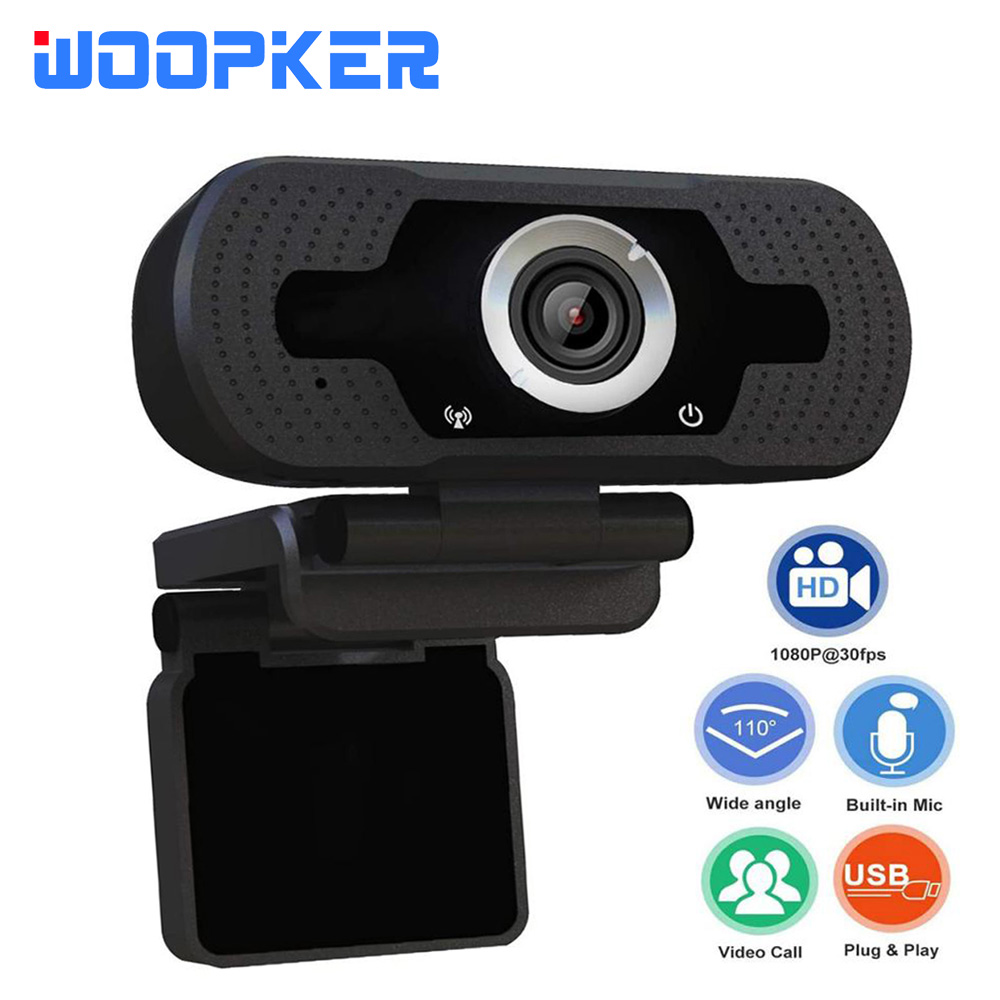 HD Webcam 1080P USB Camera Video Recording Web Camera With Microphone For PC Computer Laptop