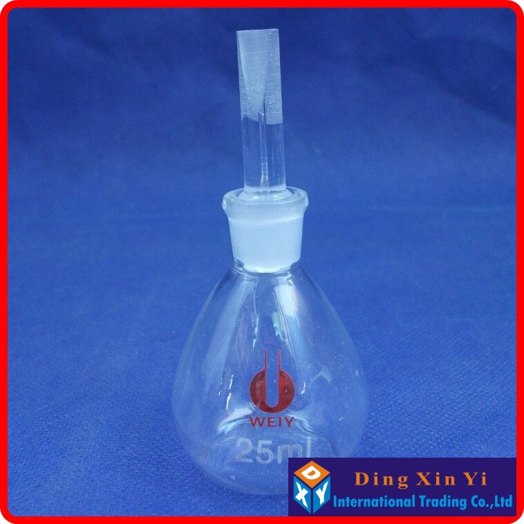 Pycnomètre gay-lussac, bouteille de gravité spécifique, pictomètre, 25ml (10 pièces/lot)