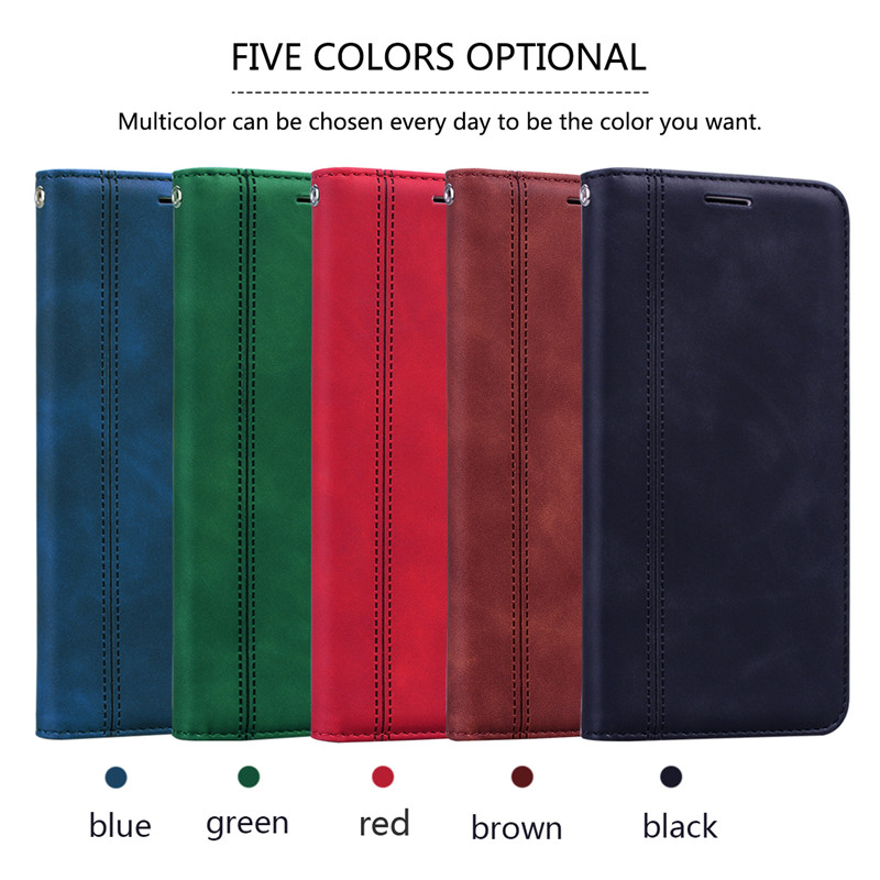 Note 9s Flip Phone Case For Xiaomi Redmi Note 9 Case Wallet Cover For Redmi Note 9 Pro Leather Case Book Style With Card Holder