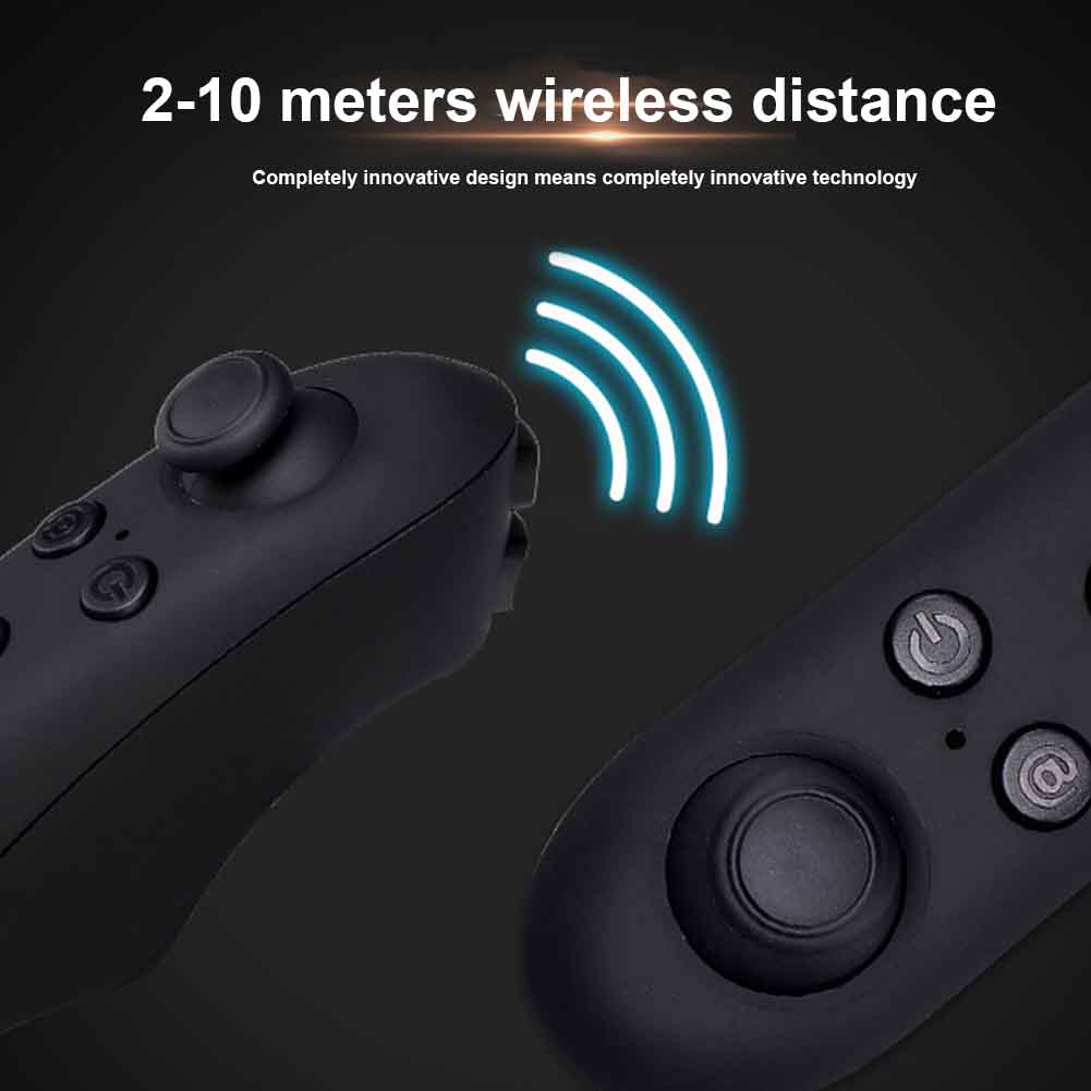 Wireless gamepad remote controller long distance vr glasses no touching 3.0 e book ergonomic for android smartphone