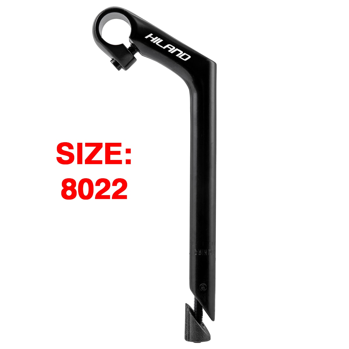 Road Bicycle Fixed Gear Retro Gooseneck Bike Stem Accessories Cycling Stem Part Suitable For 25.4mm Handlebar