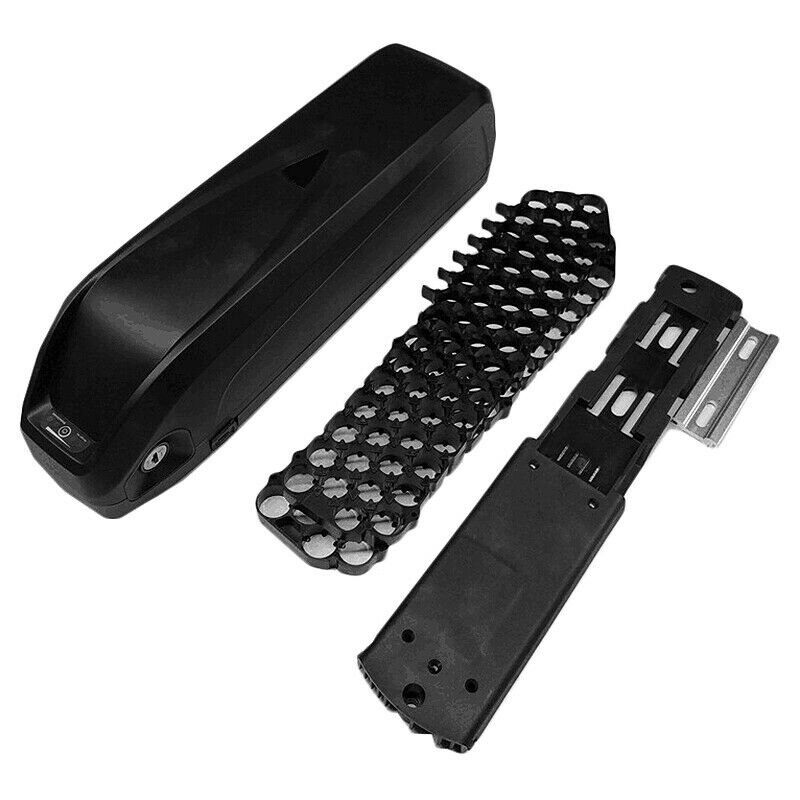 48v elcykel batterifodral diy box med 5v usb hållare 65 st 18650 för e-cykel mountainbike