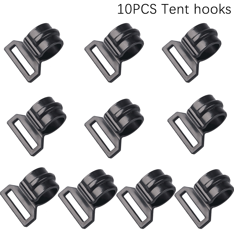 10er Pack Zelt haken Camping Wohnwagen Markisen zelt Wind dicht Seil Clip Zelt Clip Wind dicht