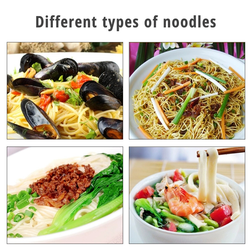 Kookgerei roestvrij staal kruk gebak diy handmatige pers met 8 vormen noedelmaker keukengereedschap pastamachine thuis fruitpers