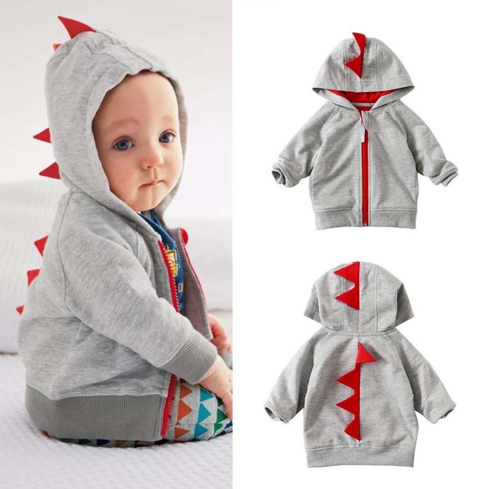 Jongens Kleding Herfst Winter Jas Cartoon Kinderen Baby Boy Lange Mouwen Winddicht Hoodie Jas Kids Warm Bovenkleding