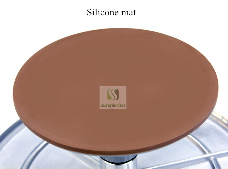 Aluminium Alloy 14 Inch Cake Plate Turntable Cake Decor Turntable Cake Rotary Table Round Cake Stand Cake Decorating table