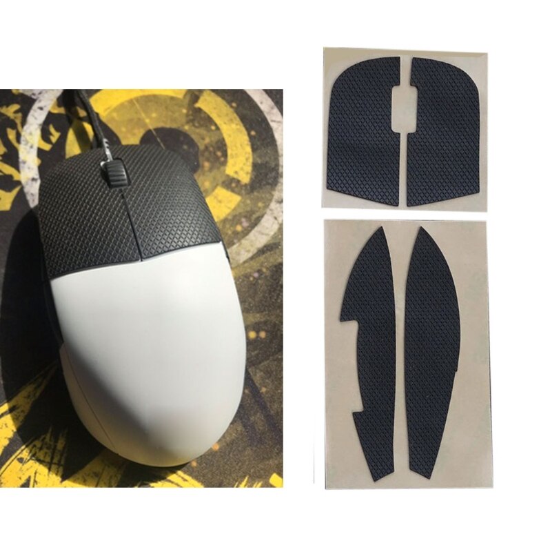 Adesivos laterais para mouse skates, fita antiderrapante, resistente ao suor, para-endgame gear xm1