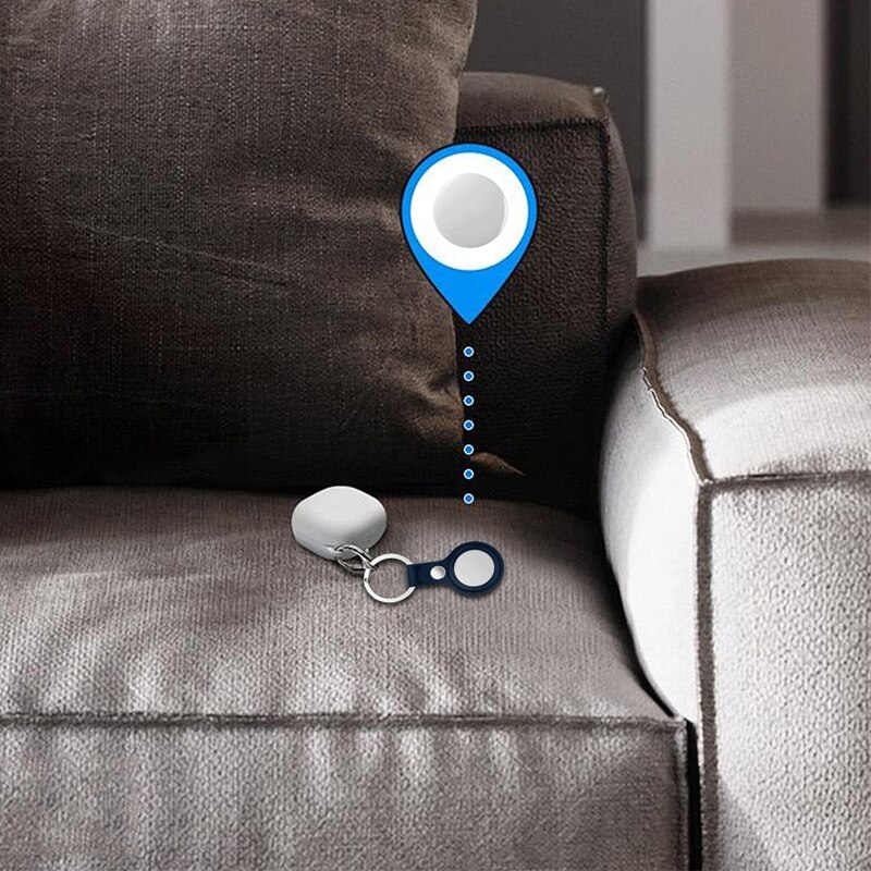 BOROFONE – housse de Protection en cuir pour étiquettes aériennes Apple, étui de luxe, antichoc, pour localisateur et traqueur