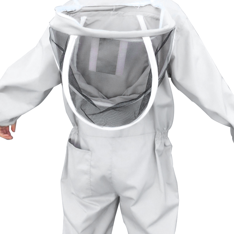 Full Body Beekeeping Clothes Beekeepers Clothes Protection Beekeeping Suit Safty Veil Unisex Children Protective