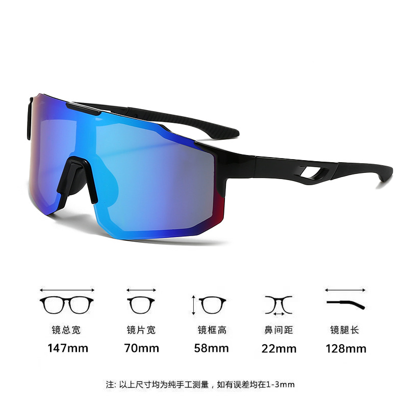 Mountain Climbing Goggles - Windproof Sports Sunglasses, UV400 Protection Cycling Glasses for Men & Women: Lavender