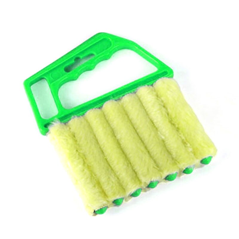 Portable Mini Vertical Window Blinds Brush Cleaner 7 Shape Hand Held Magic Brush Novelty Dust Cleaner