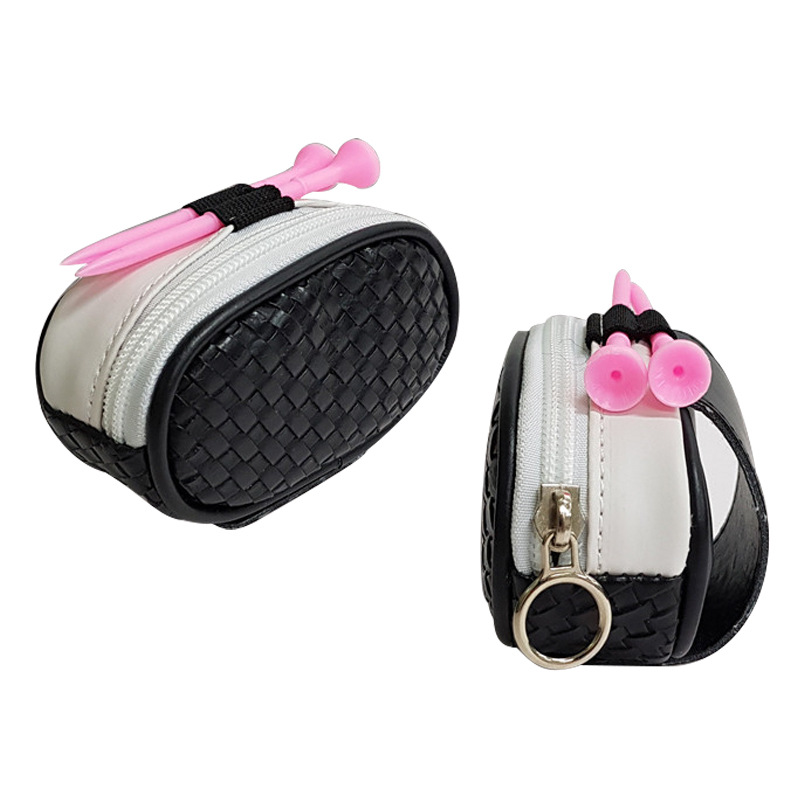 Small Mini Golf Storage Waist Bag Golf Bag Zipper Lattice GOLF Bag Pro Storage Accessories Container -40
